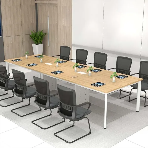 Bàn họp văn phòng chân sắt TH MAX BHCS - 76