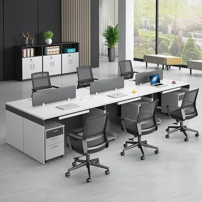 Cụm bàn làm việc 6 người TH MAX BC6 - 05