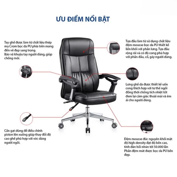 Ghế Giám đốc TH MAX GGĐ - 28