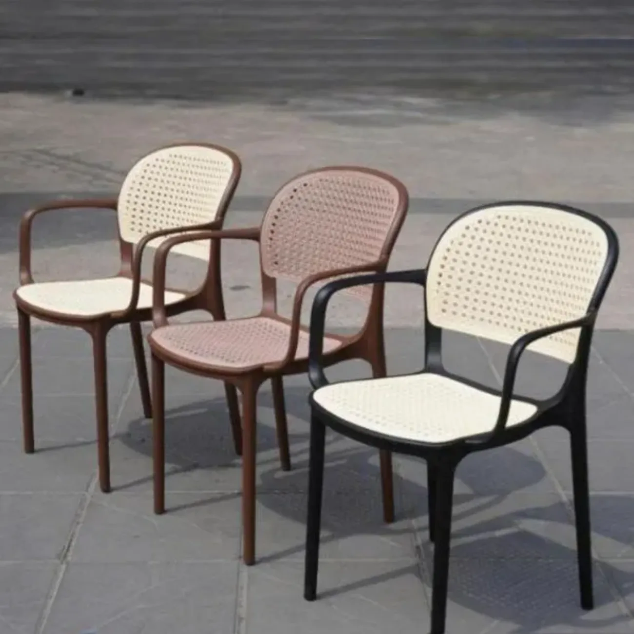 Ghế cafe nhựa đúc TH MAX - GCF - 02