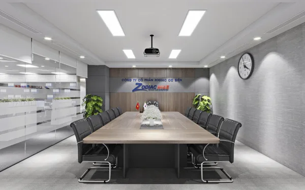 Thiết kế văn phòng, thi công trọn gói lắp đặt nội thất